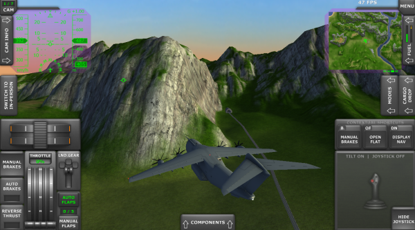 涡轮螺旋桨飞行模拟器