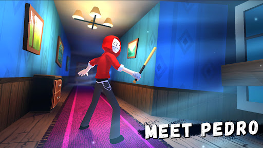 愤怒的男孩佩德罗和他的朋友