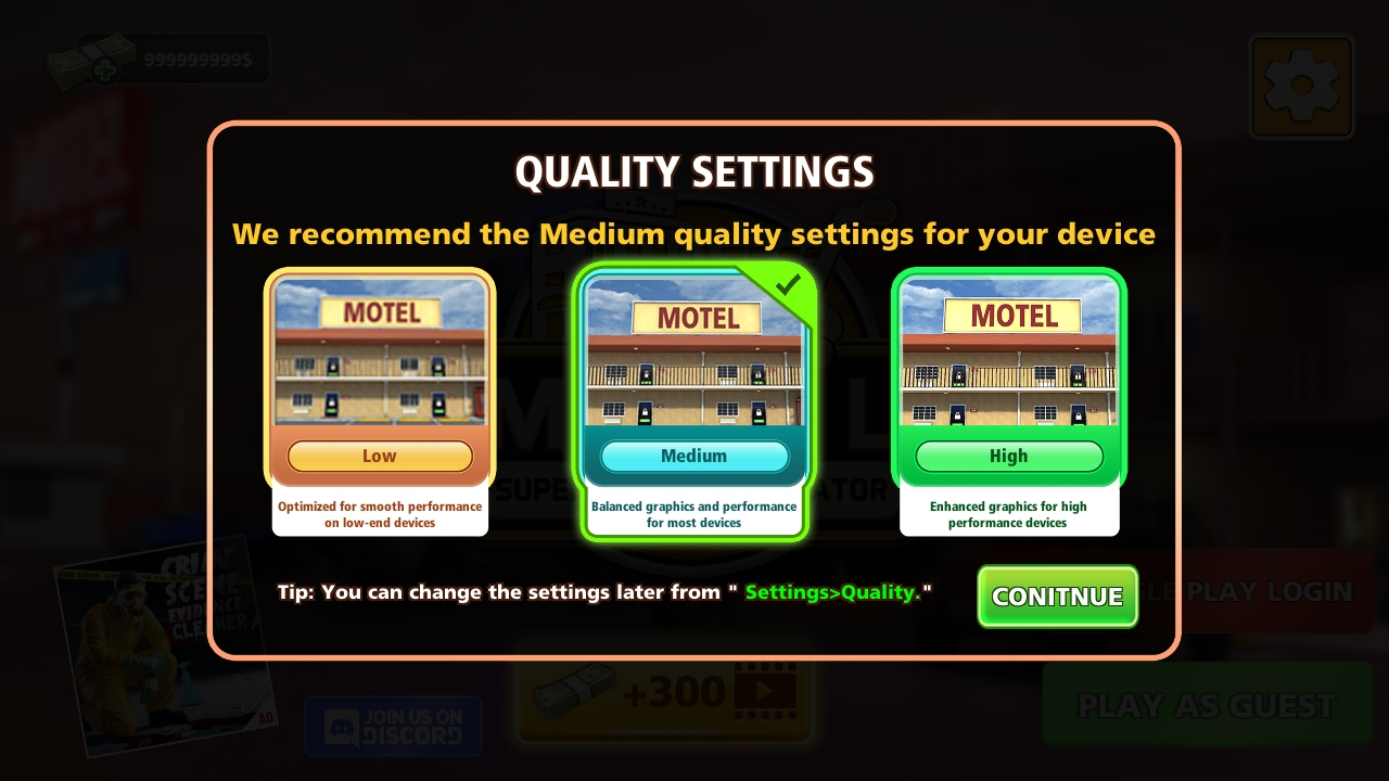 汽车旅馆模拟器