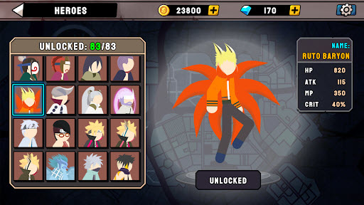 火柴人忍者格斗截图4