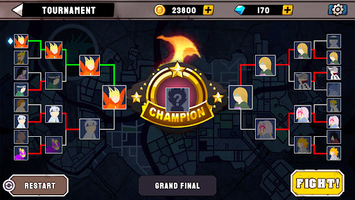 火柴人忍者格斗截图5