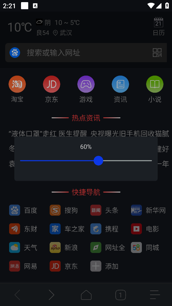 极速浏览器截图1