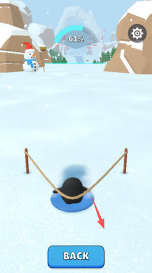 雪橇冲浪者