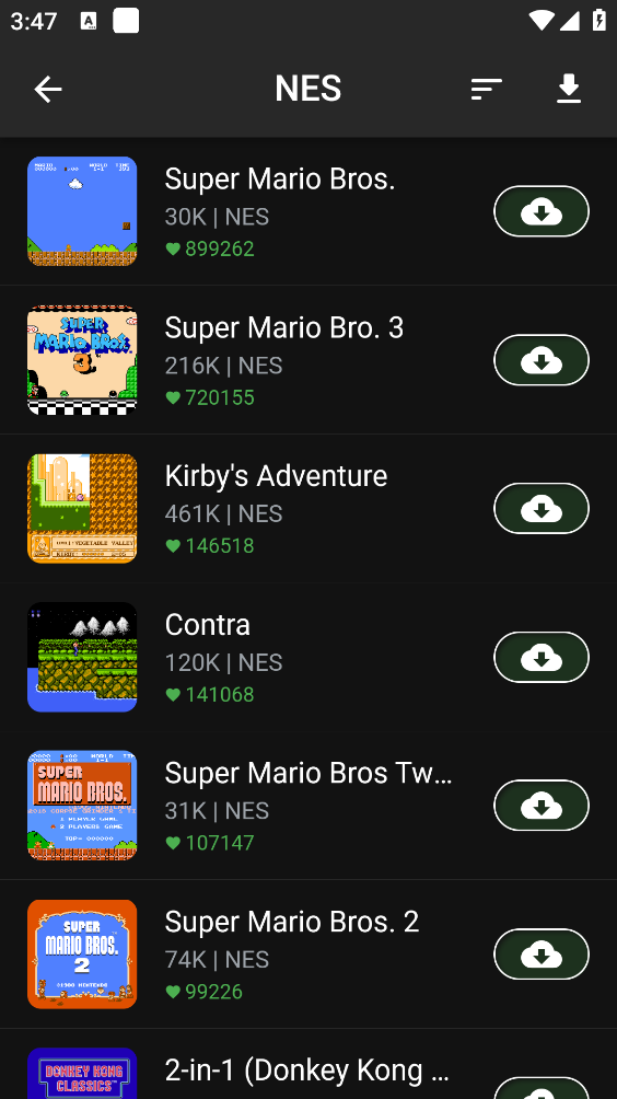 电子游戏模拟器截图4