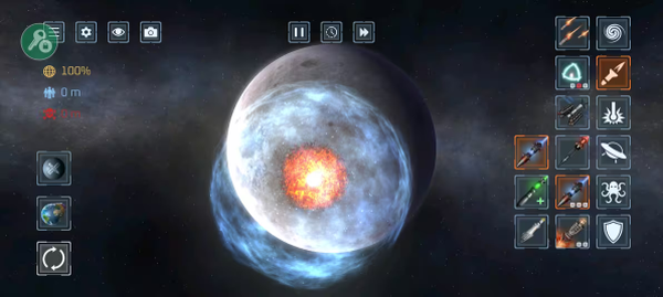 星球爆炸模拟器