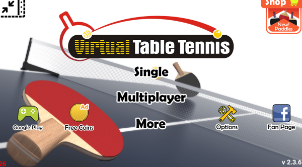 虚拟乒乓球