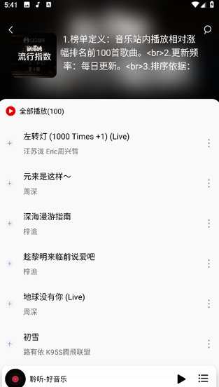 聆听音乐最新版截图2